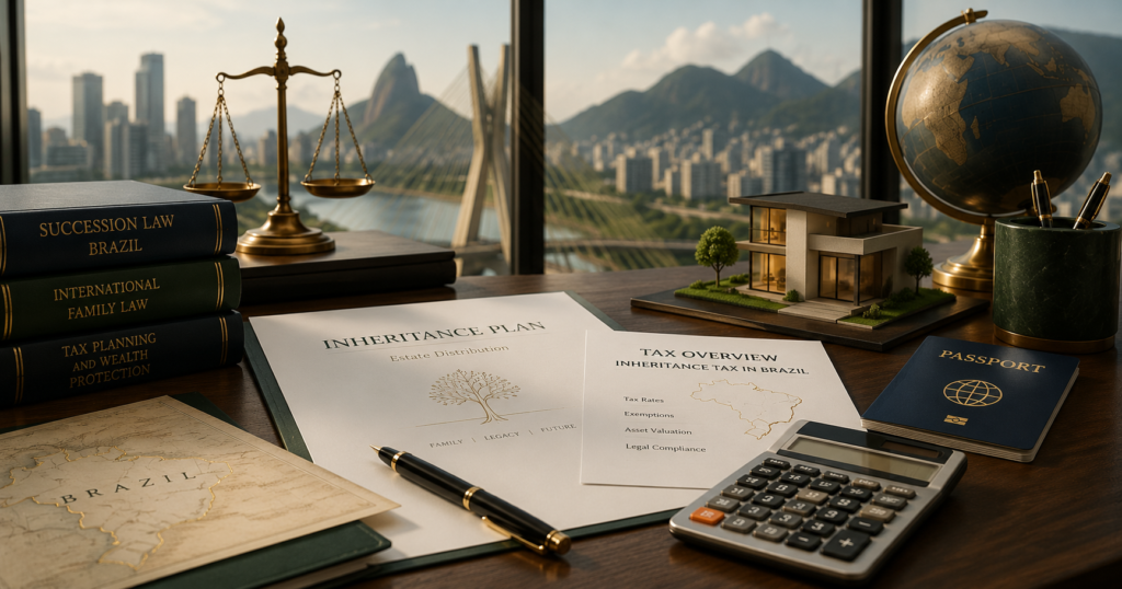 Brazil inheritance tax, known as ITCMD, applies to inherited assets in Brazil. Learn rates, probate steps, documents and legal risks.