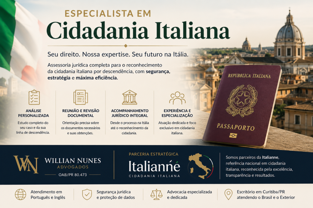 Especialista em Cidadania Italiana