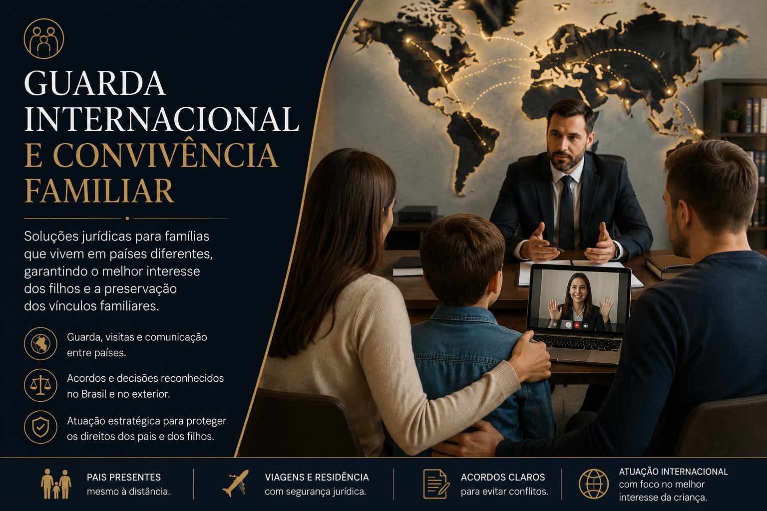 Guarda internacional e convivência familiar