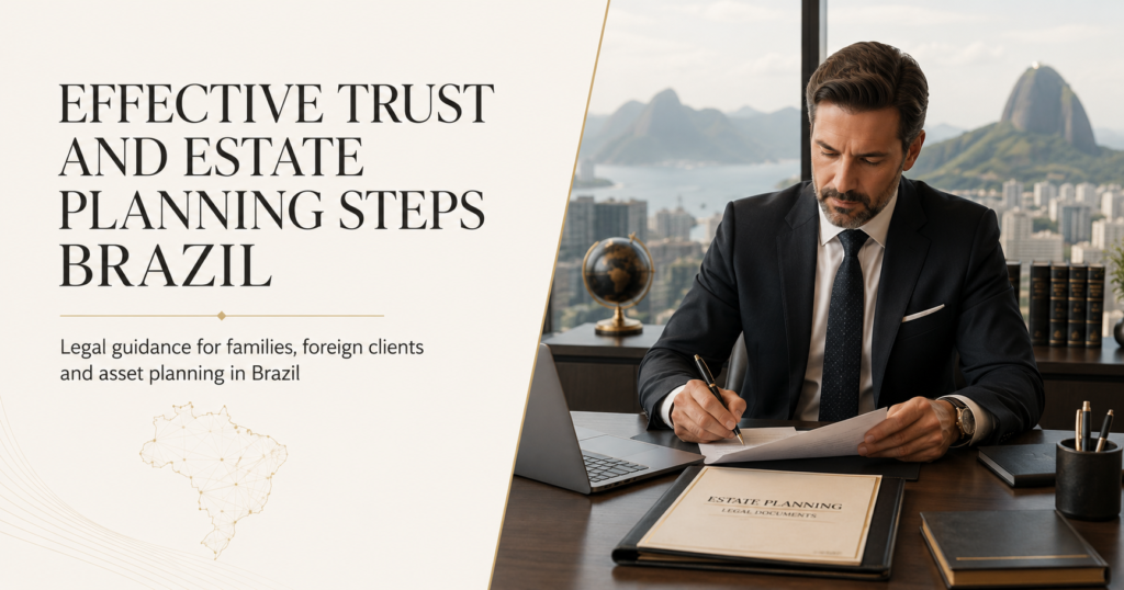 effective trust and estate planning steps Brazil